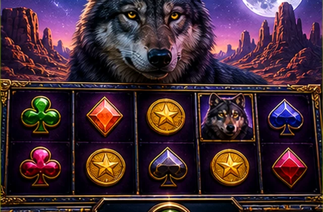 Wolf Gold realistic slot preview